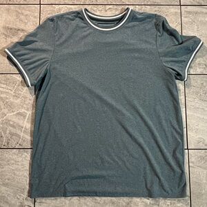 Original Supersoft by Bruno Milano Men Light Green CrewNeck ShortSleeve Shirt XL